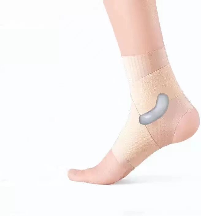 INF Ultradünne, unsichtbare Knöchelstütze L Beige