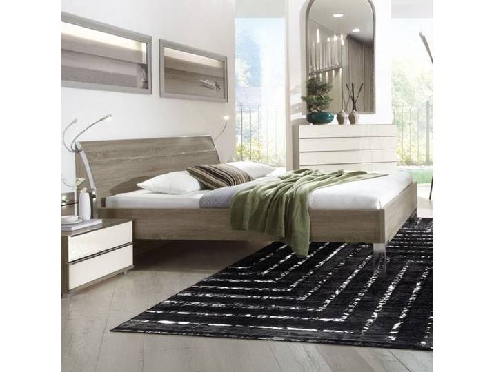Bett Tiko Komfort Eiche Dekor 200x200cm höhenverstellbar