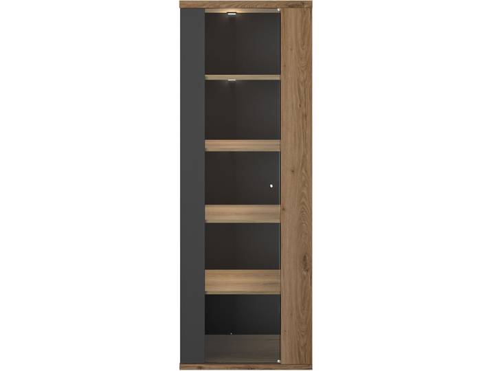 Vitrine Otello eiche Holzwerkstoff B 64 H 178 cm
