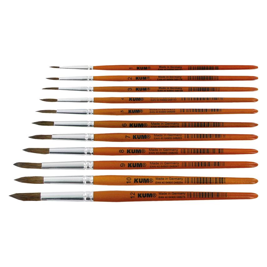 Kum Pinsel Aquarell Feinhaar (4 mm) (511.24.11)