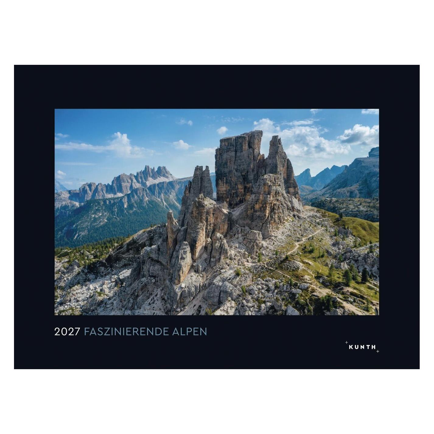 Kunth Faszinierende Alpen - Wandkalender 2027 (69303271)