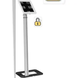 renkforce universeller, abschließbarer Design-Bodenständer für Tablets und iPads der Größen 24,63 cm