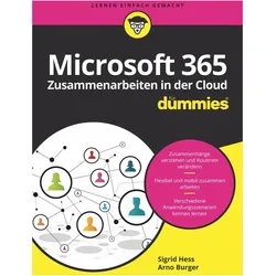 Microsoft 365 - Zusammenarbeiten in der Cloud für Dummies, Fachbücher von Sigrid Hess, Arno Burger