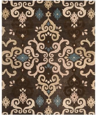 SAFAVIEH Handmade Wyndham Silva Modern Wool Rug