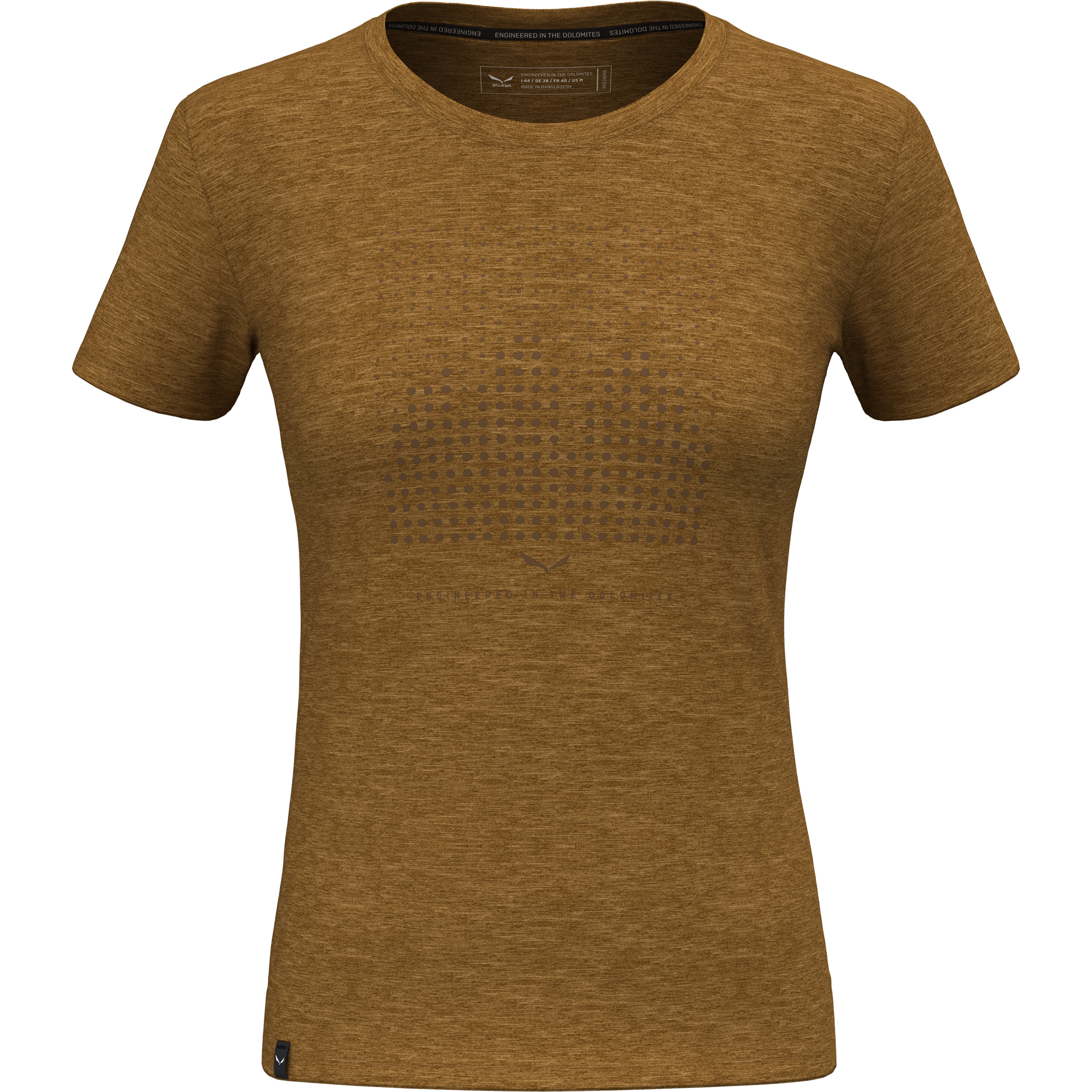 Salewa Eagle Dotted MTN AM Damen T-Shirts oliv Größe XL Trekking Atmungsaktiv