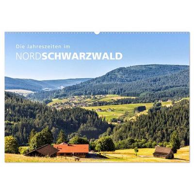 Die Jahreszeiten im Nordschwarzwald (Wandkalender 2027 DIN A2 quer), CALVENDO Monatskalender