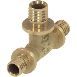 TECEflex T-Stück reduziert Dim. 25 x 16 x 25, Siliziumbronze