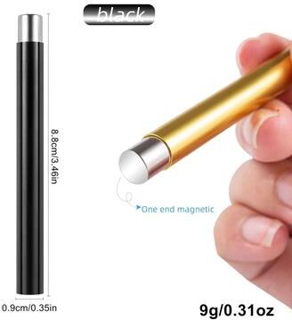 Uplifted Finds Cat Eye Nail Magnetic Stick For UV Gel Polish Effects short Black