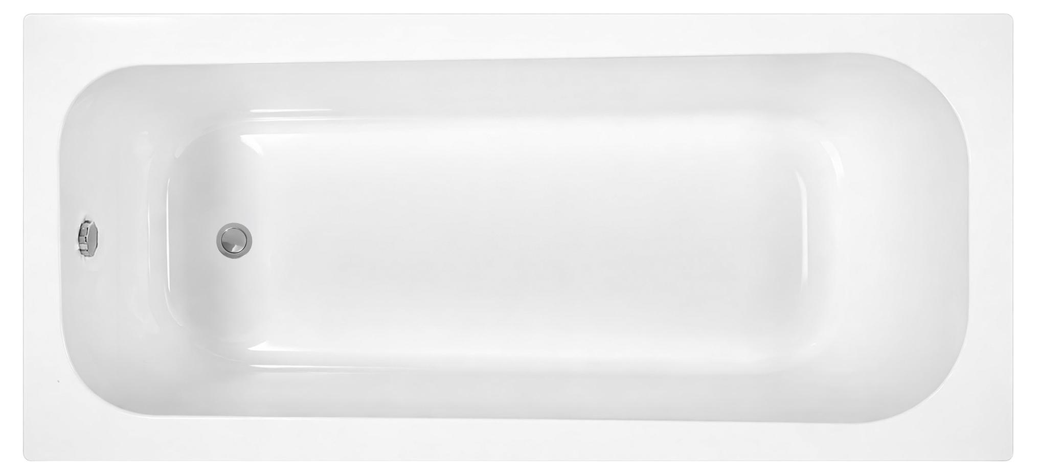 Eckbadewanne Rea Gloria 150 Weiß