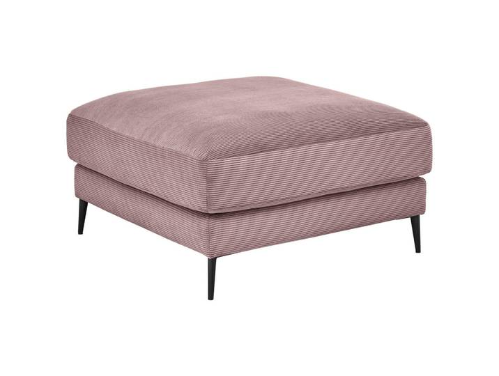Dieter Knoll Hocker, Altrosa, Metall, quadratisch, 90x43x90 cm, Fußauswahl, Stoffauswahl, Wohnzimmer, Hocker, Sitzhocker