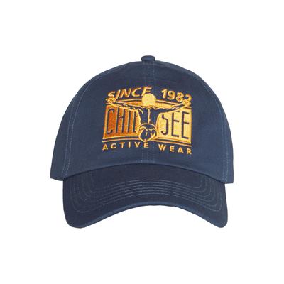 Baseball Cap CHIEMSEE, Herren, sargasso sea, Baumwolle, unifarben, Caps, - Größenverstellbar mittels Metallschließe