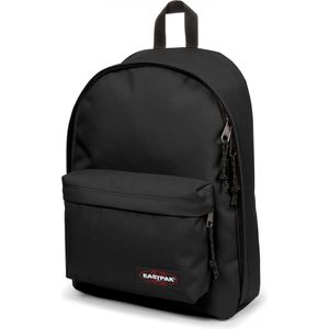 Eastpak Rucksack Out of Office Black, 44 cm, mit Laptopfach, schwarz, Nylon, wasserabweisend, 27 Liter
