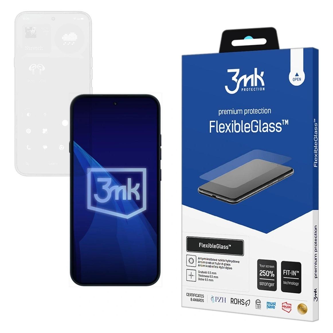 3MK Nothing Phone (4a) Pro - FlexibleGlass (1 Stk., Nothing Phone (4a) Pro) (5903108758932)