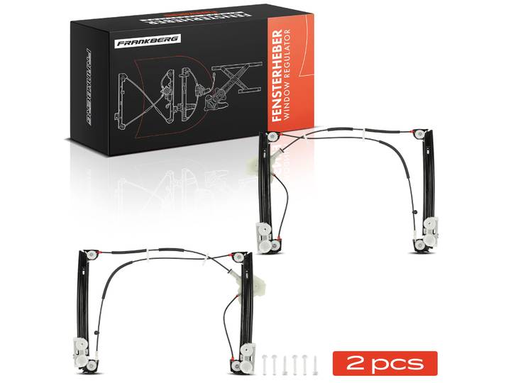 Frankberg 2x Lève-vitres avant gauche et droit pour Mini One Cooper R50 R52 51337039451 51337039452
