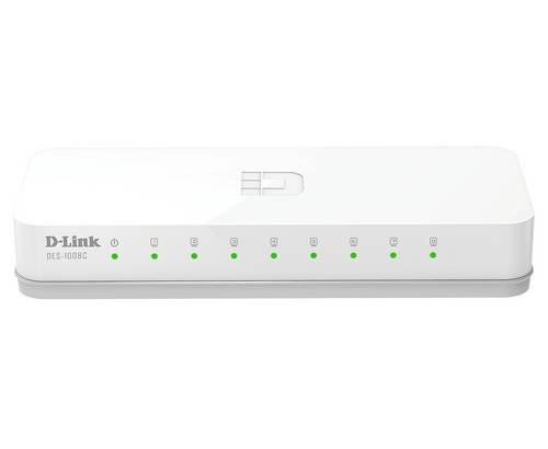 D-Link DES-1008C/E Netzwerk Switch RJ45 1.6 GBit/s