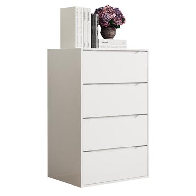 Kommode VCM "Sideboard Kommode Nachttisch Schublade Malira XL", weiß, B:65cm T:48cm, Sideboards, Kommode