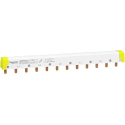 Schneider Electric A9XPH512 Phasenschiene Steg, ablängbar, 3P+N, 12 TE, 100A