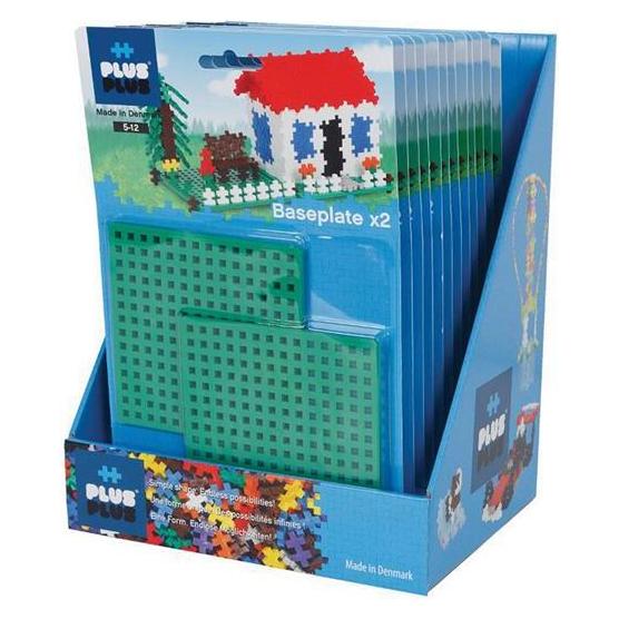 Plus-Plus Baseplate Display pcs ass (14665747)