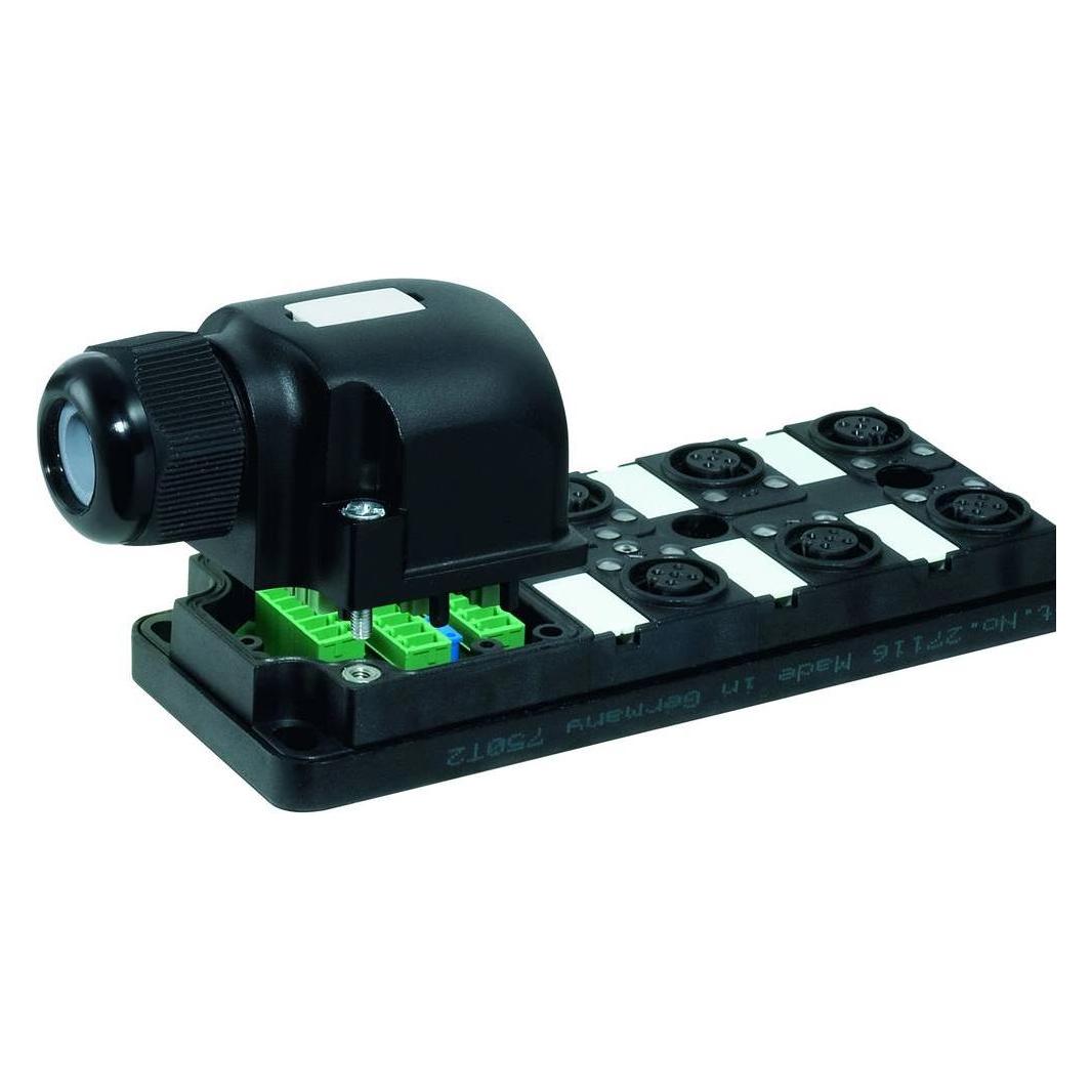 Murr Elektronik 27774 Sensor/Aktorbox aktiv M12-Verteiler mit Kunststoffgewinde (27774)