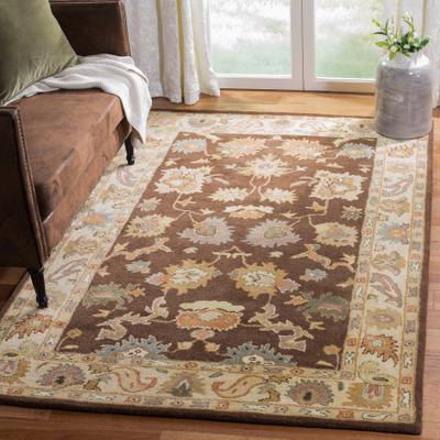 SAFAVIEH Handmade Bergama Ressie Oriental Hand-spun Wool Rug
