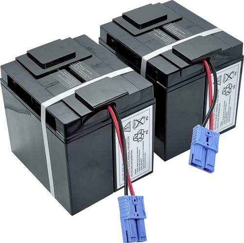 RBC55 USV-Anlagen-Akku ersetzt Original-Akku (Original) RBC55 Passend für Marke APC