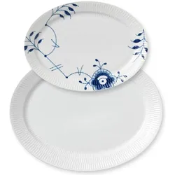 Royal Copenhagen, Serviergeschirr, - Mix Ovale Platten - Ø28 cm & Ø35 cm