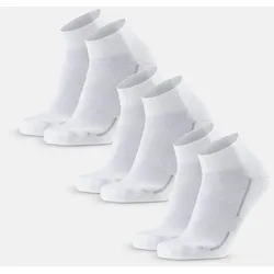 TENNIS QUARTER SOCKEN - 3-Pack - Weiß - 43-47