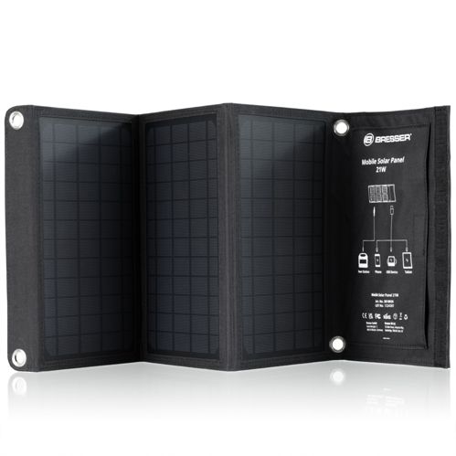 Bresser Mobile Solar Panel 21W mit USB