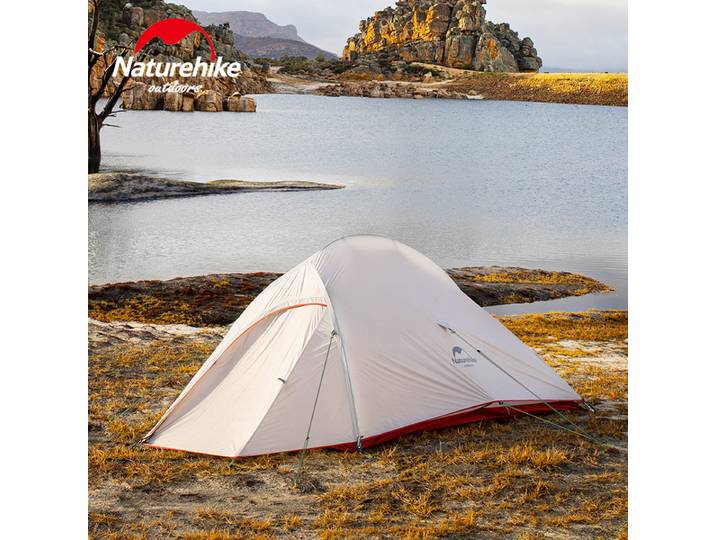 Tente Naturehike Cloud Up pro 1 2 personnes, ultralégère, 20D, imperméable, pour camping, trekking, voyage, randonnée, cyclisme