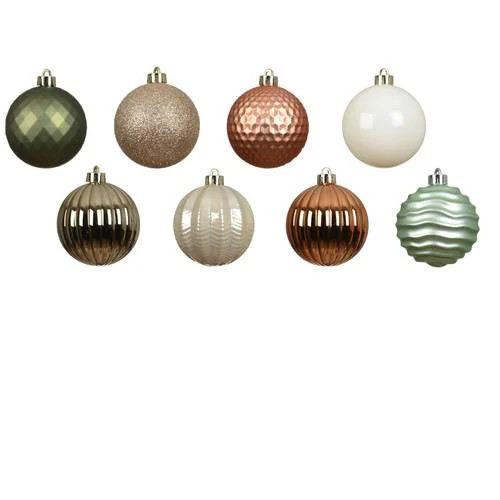 Decoris onbreekbare kerstballen