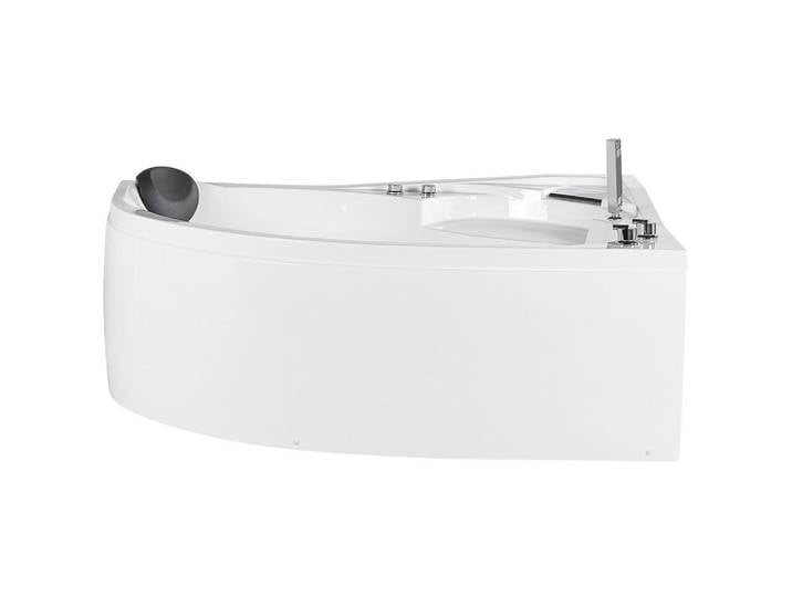 WHIRLPOOL-BADEWANNE mit LED 100x150x80 cm weiß Neiva