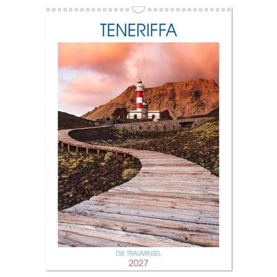 Teneriffa - Die Trauminsel (Wandkalender 2027 DIN A3 hoch), CALVENDO Monatskalender