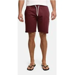 INDICODE Shorts Sweat Aldrich, Größe L in Rot Rot