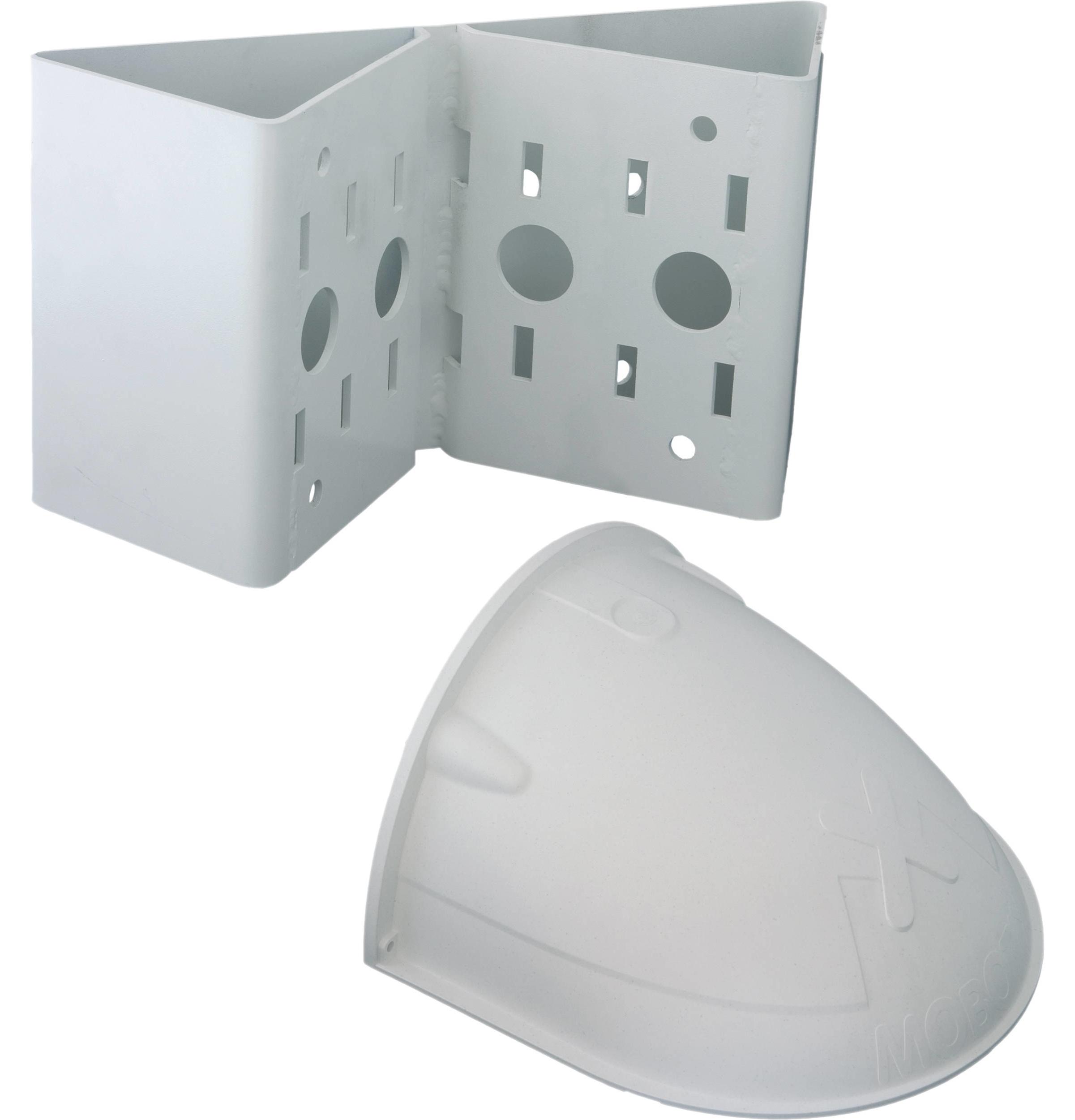Mobotix MX-OPT-WHMH-SET, Gehäuse & Montage, Universal, Weiß, Edelstahl, IP65