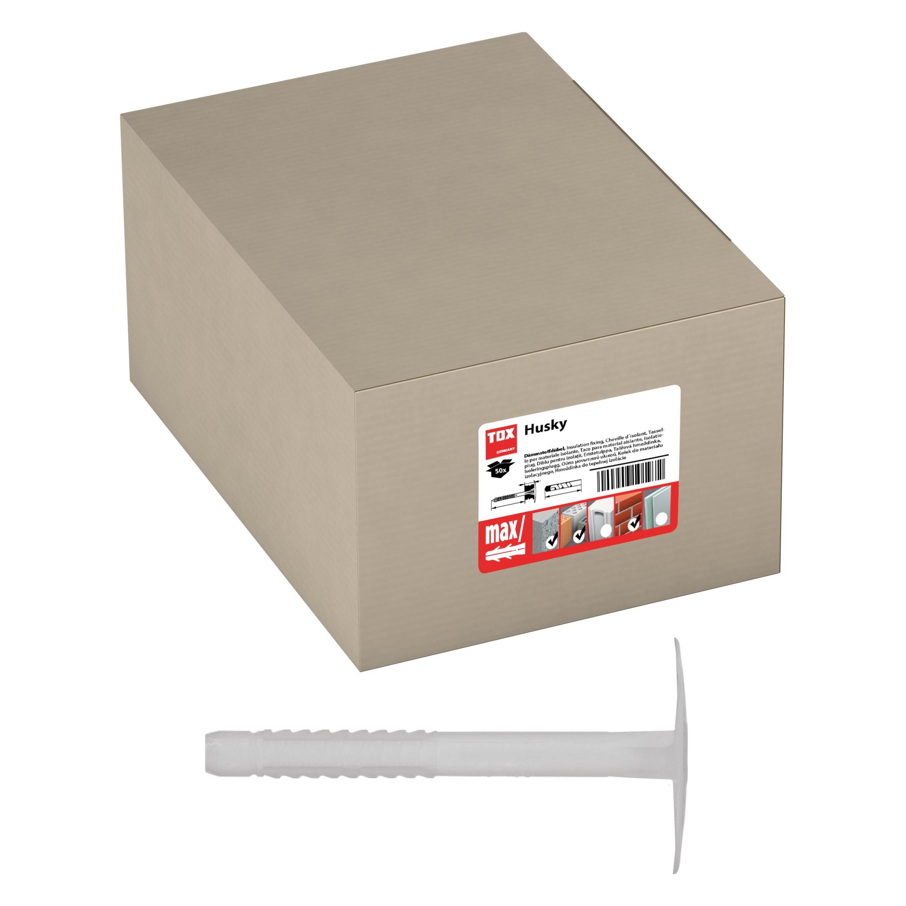 Tox Dämmstoffdübel Husky 10/210 (50 Stk.) (50 Stk.) (02210264)