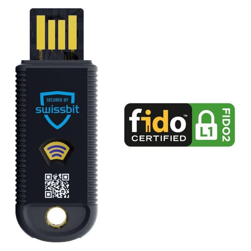 Swissbit ishield Key 1.1 FIDO2 USB-A (PK2000IA0000E-1002-1AA-SBB)