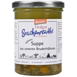 Hofgut Brachenreuthe Hühner Suppe demeter