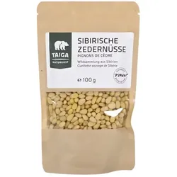 TAIGA Sibirische Zedernüsse bio 100g