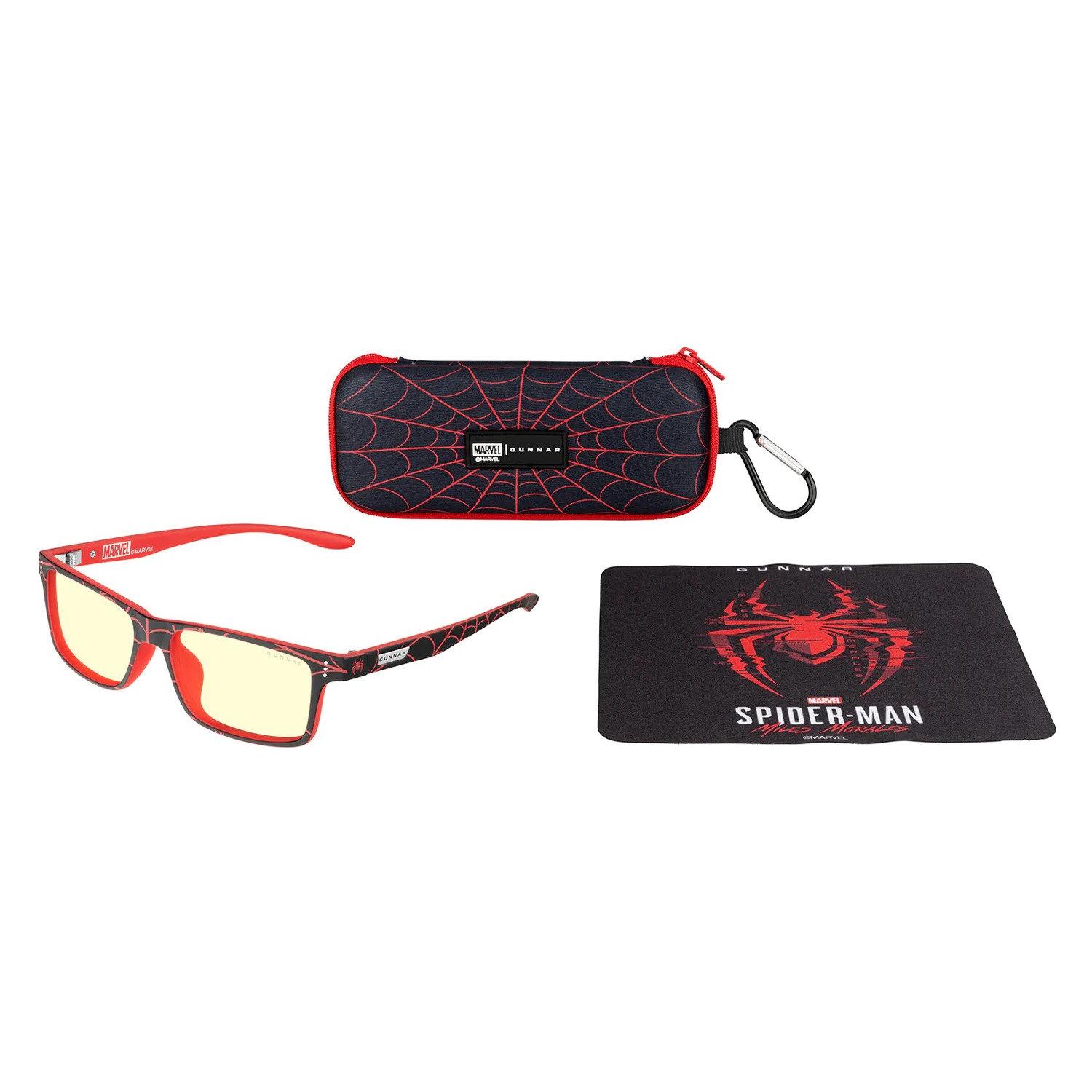 Gunnar Gaming Brille Cruz 12+ Spiderman Miles Morales Amber (CRU-11913)