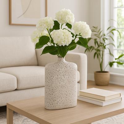 Sagebrook Home's Stoneware Truman Vase, Elegant Design for Modern Living