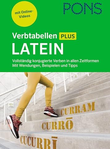 PONS Verbtabellen Plus Latein: Vollständig konjugierte Verben in allen Zeitformen - Mit Wendungen, Beispielen und Tipps - Preis vom 10.10.2026 11:48:34 h