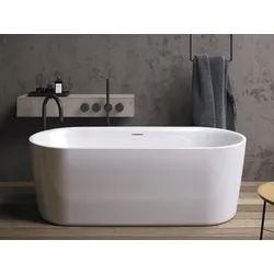 Riho freistehende Badewanne Modesty 170x76 weiß, B090002005 B090002005