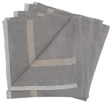Caravan Laundered Linen Napkins - Set of 4