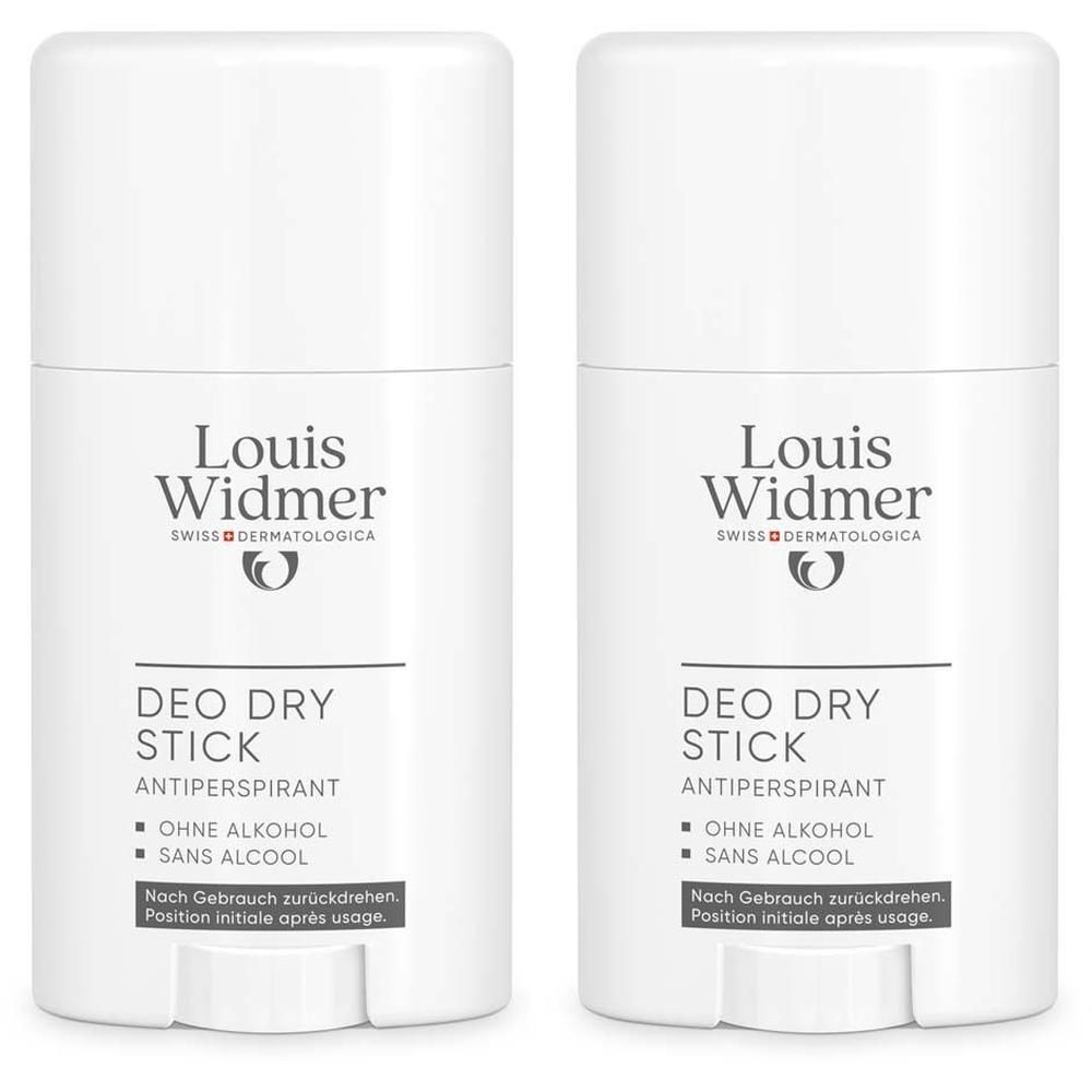 Widmer Deo Dry Stick Antiperspirant o.P. 2x 2x50 ml Stifte