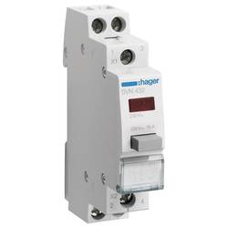 Taster Rot 16 A 230 V Hager SVN432