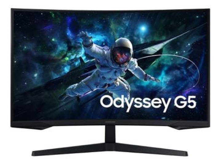 Samsung - Ecran Pc Gamer Odyssey G5 32 Incurvé Qhd 165hz Va Hdr10 Amd Freesync