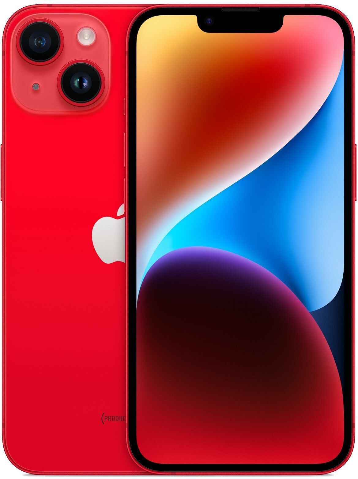 Apple iPhone 14   128 GB   Dual-SIM (eSIM, Nano-SIM)   red - Refurbished