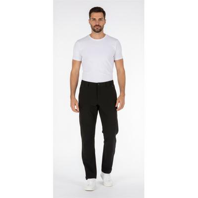 Trekkinghose LPO "Wanderhose Stonecrest Pascal V", Herren, Gr. XL, Normalgrößen, schwarz, Web, 95% Polyester, 5% Elasthan, regular fit knöchellang, Hosen Trekkinghose, winddicht, wasserabweisend, in Großen Größen verfügbar
