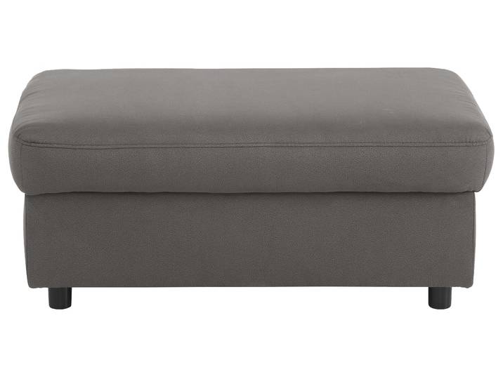 Polsterhocker GOODPRODUCT Mauritius , grau, B:101cm H:42cm T:67cm, Struktur fein (100% Polyester);Luxus-Microfaser Lederoptik (100% Polyester);Soft clean (98% Polyester, 2% Polyamid), Hocker, Polsterhocker, passend zur Mauritius -Serie, auch mit Soft clean -Bezug