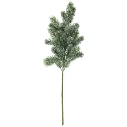 EUROPALMS Tannenzweig, beschneit, PE, 65cm